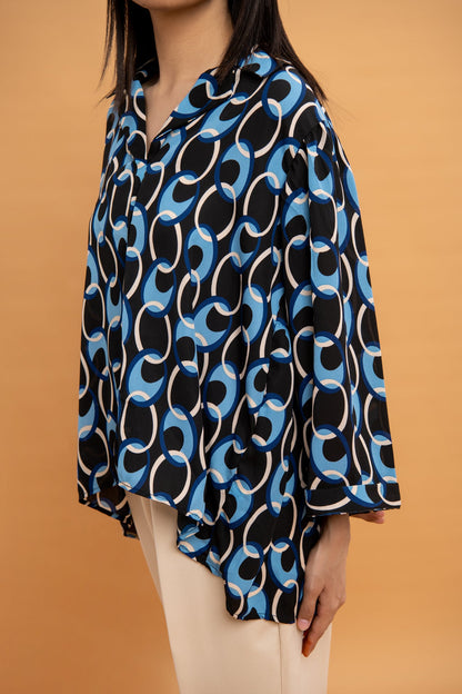 BTW - PRINTED BUTTON SHIRT