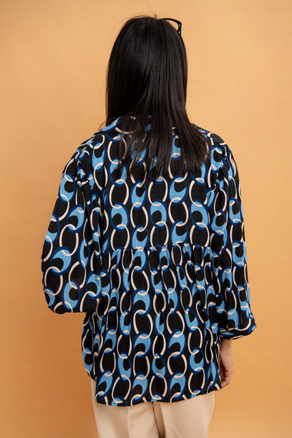 BTW - PRINTED BUTTON SHIRT