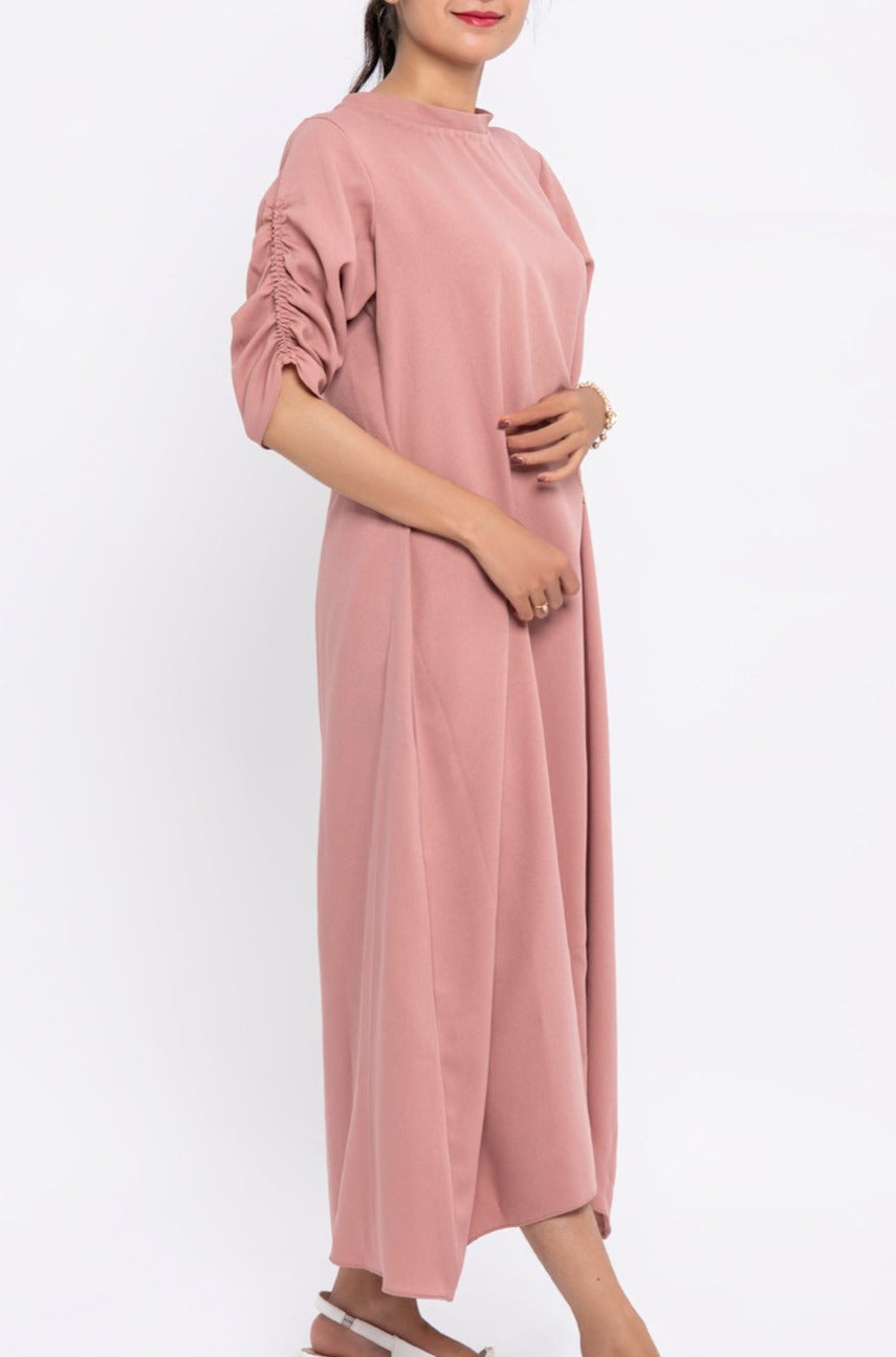 BTW - DRESS WITH FRONT KNOT