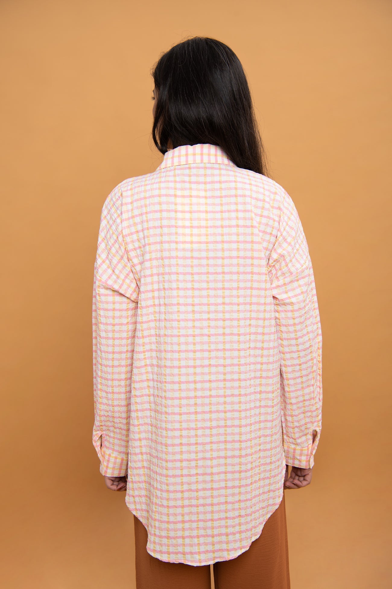 BTW - TEXTURED MID LENGTH TOP