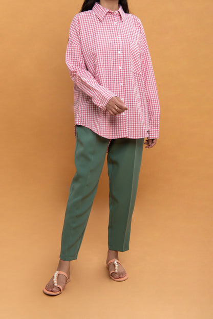 BTW - TEXTURED SHORT LENGTH TOP