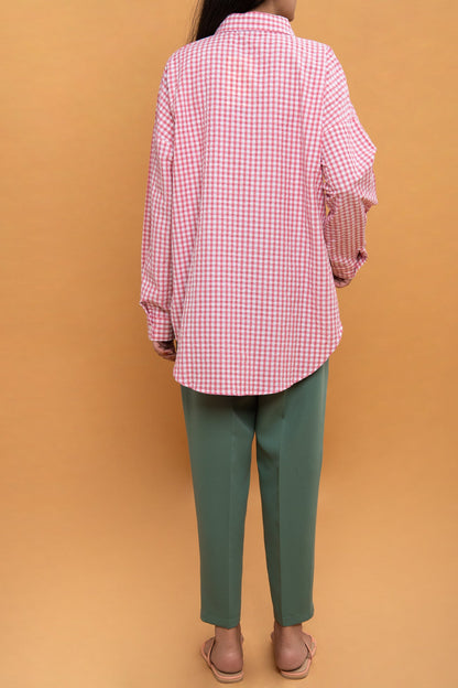 BTW - TEXTURED SHORT LENGTH TOP