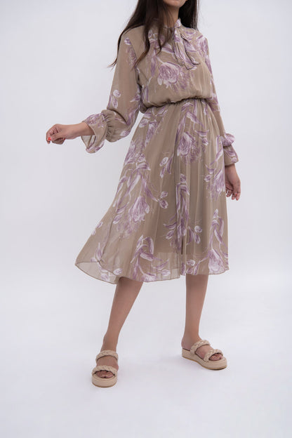 BTW - FLORAL PRINT DRESS