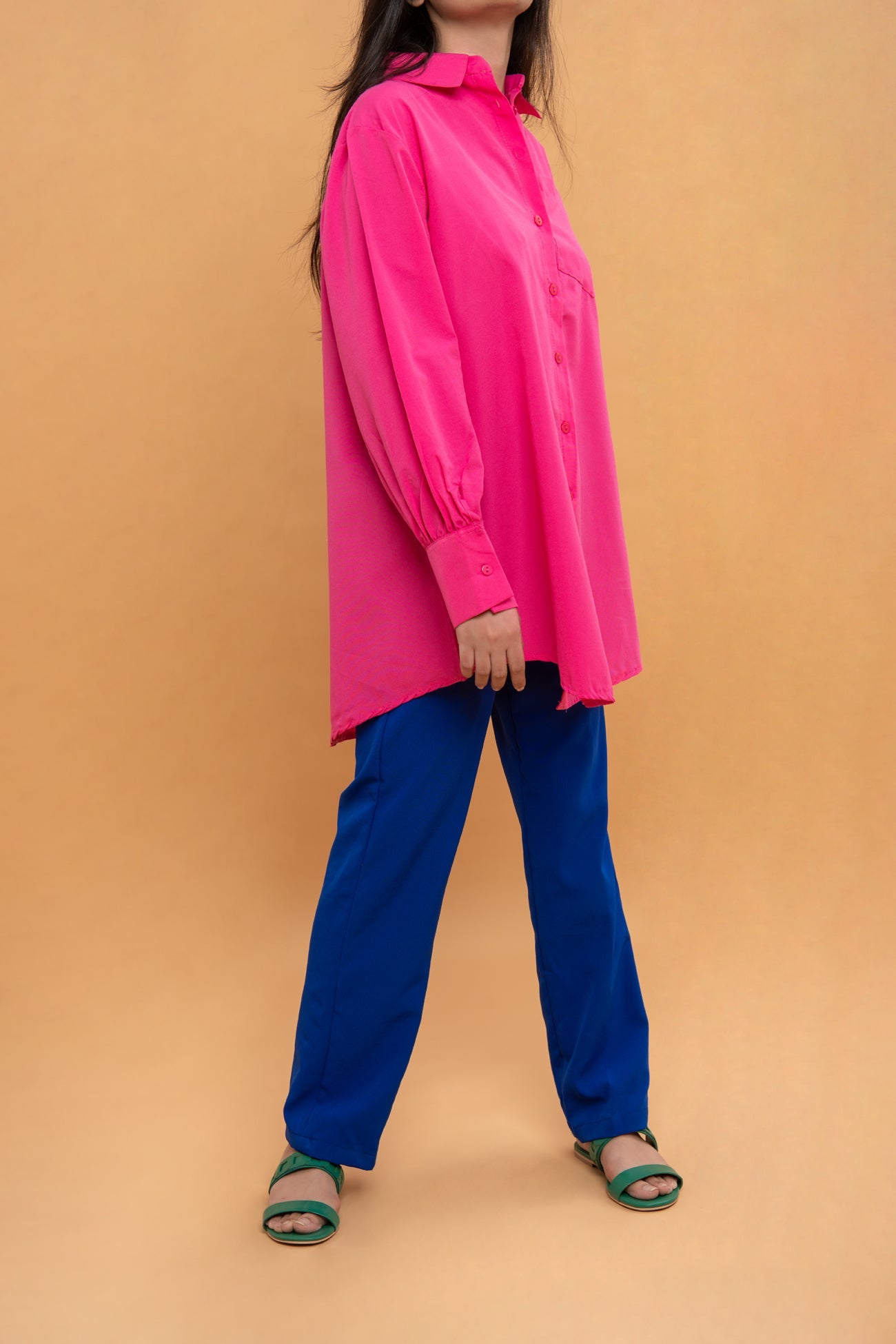 BTW - BUTTON UP SHIRT WITH PATCH POCKET