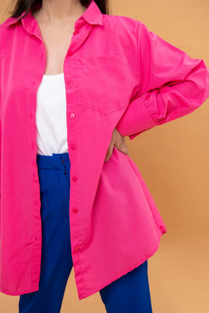 BTW - BUTTON UP SHIRT WITH PATCH POCKET