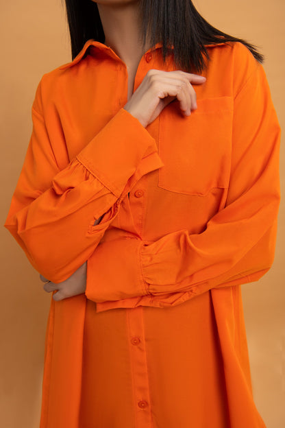 BTW - BUTTON UP SHIRT WITH PATCH POCKET