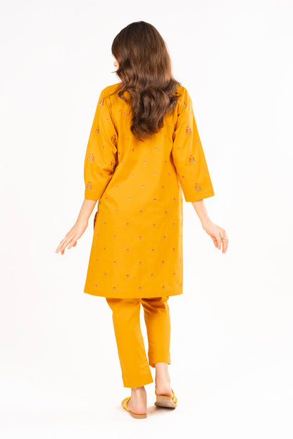 2 Pc Embroidered Cambric Outfit