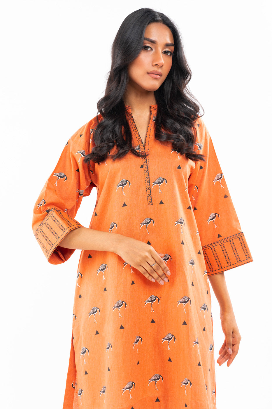 Printed Karandi Kurti