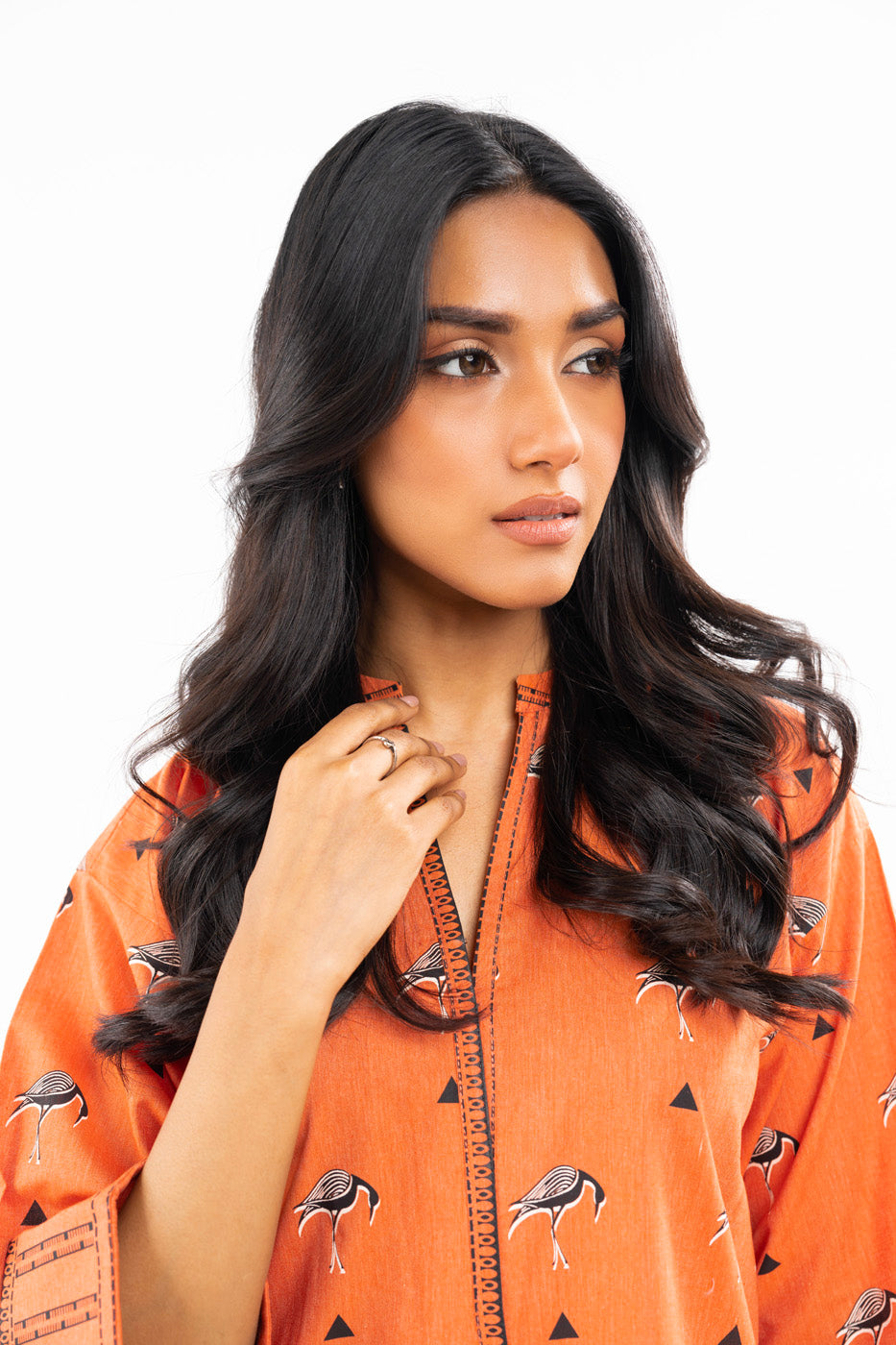 Printed Karandi Kurti