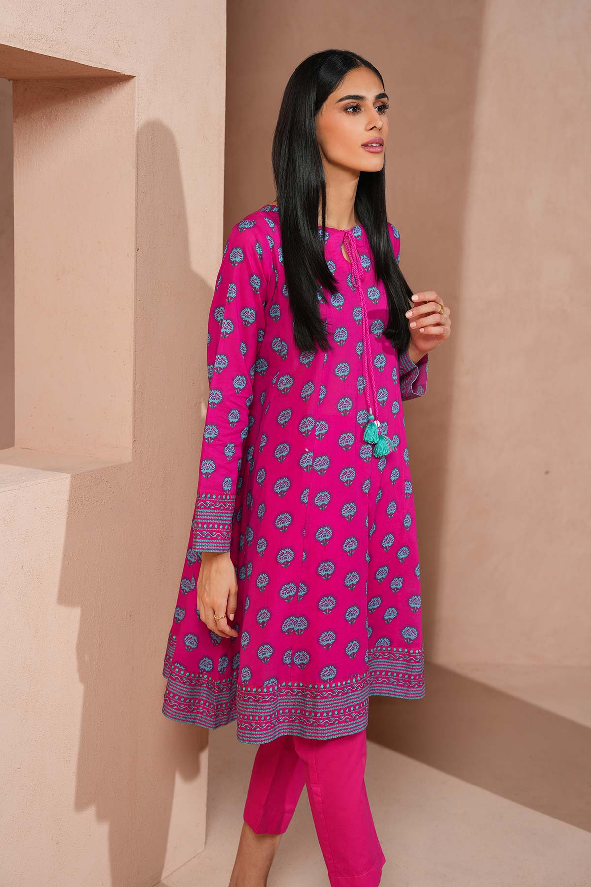 Printed Lawn Kurti
