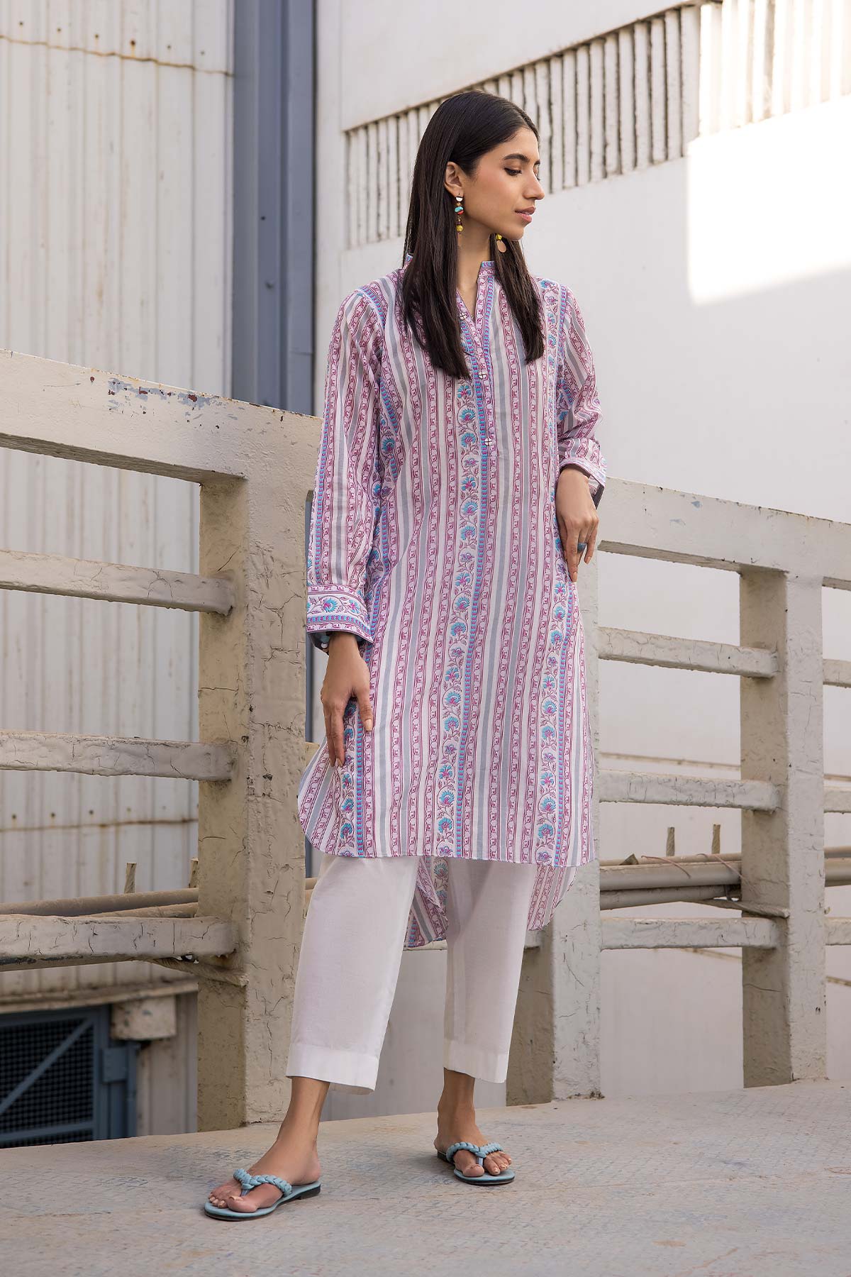 Printed Lawn Kurti