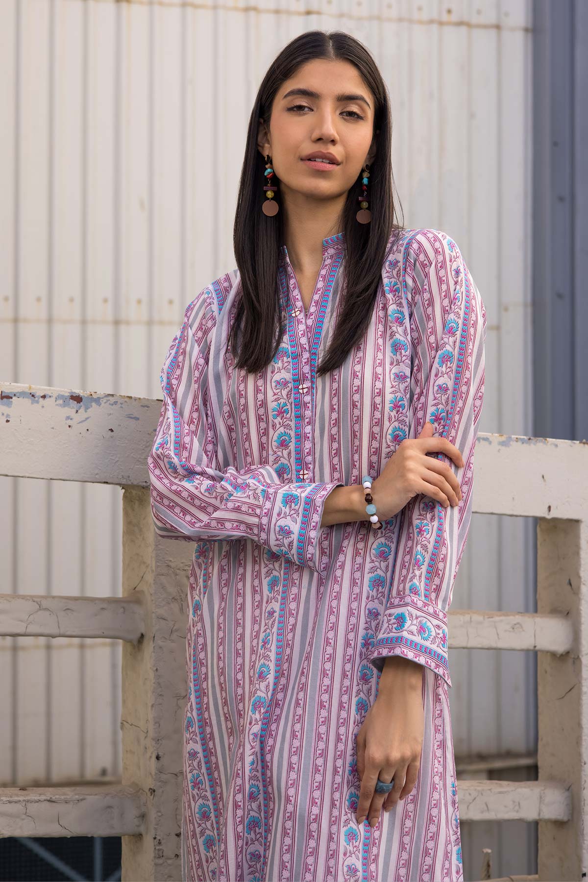 Printed Lawn Kurti