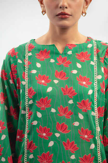 Printed Lawn Kurti