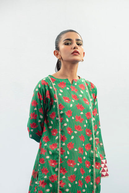 Printed Lawn Kurti