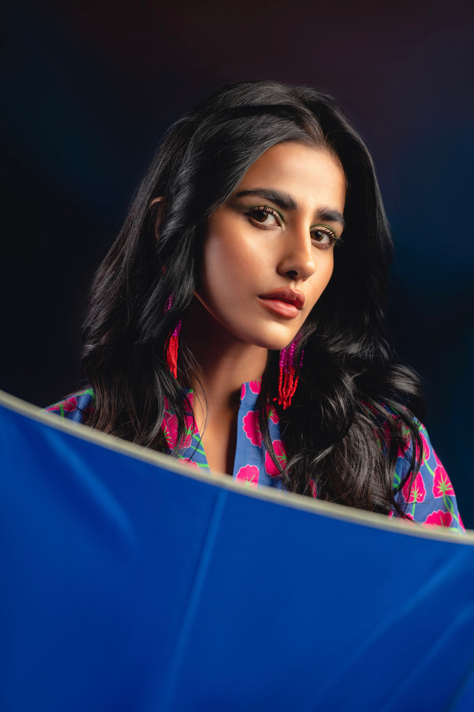 Printed Slub Lawn Kurti