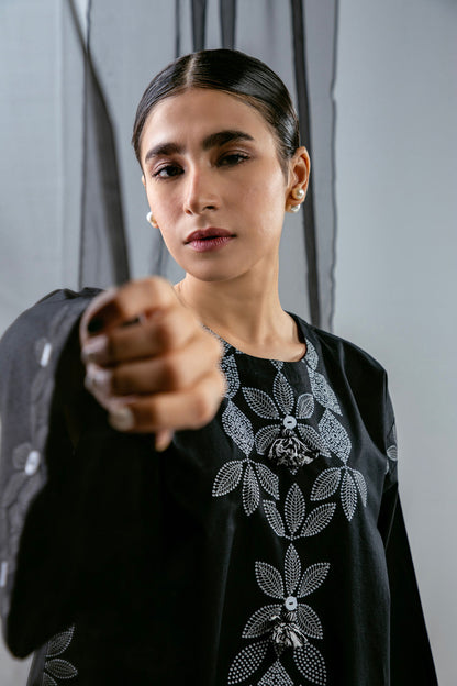 Printed Dobby Kurti