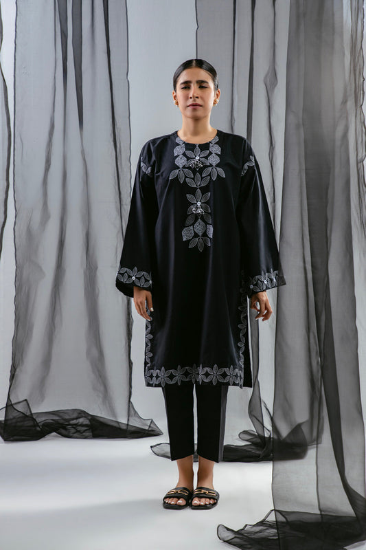 Printed Dobby Kurti