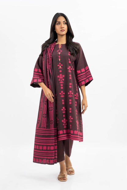 2 Pc Printed Khaddar Outfit