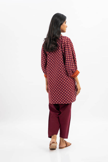 2 Pc Printed Khaddar Outfit