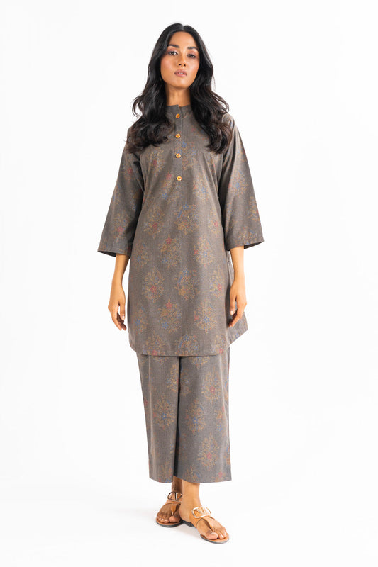 2 Pc Printed Karandi Outfit