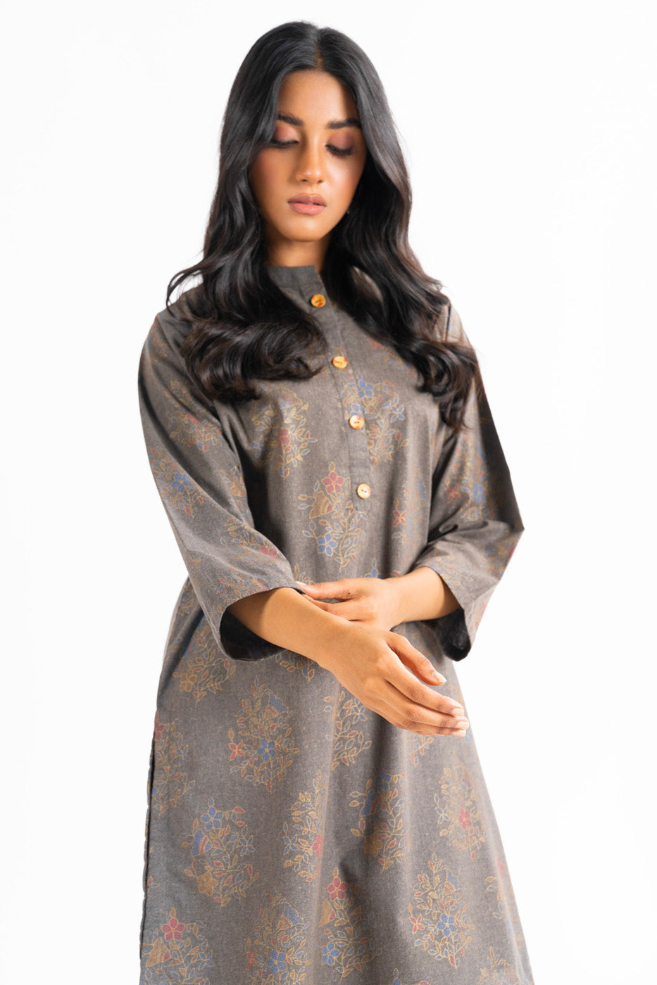 2 Pc Printed Karandi Outfit