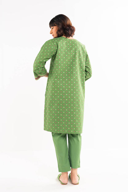 2 Pc Printed Heavy Cambric Outfit
