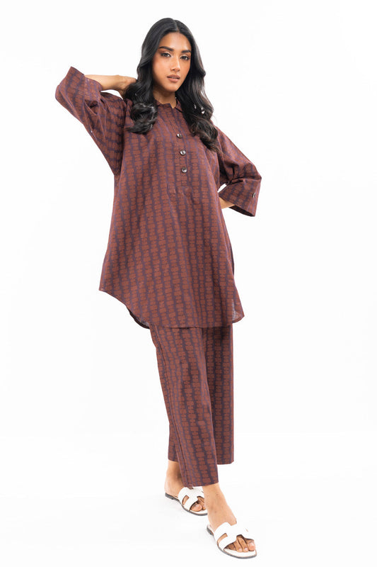 2 Pc Printed Khaddar Outfit