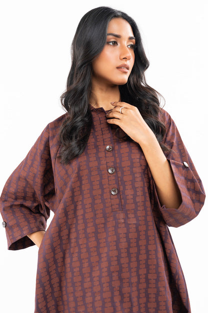 2 Pc Printed Khaddar Outfit