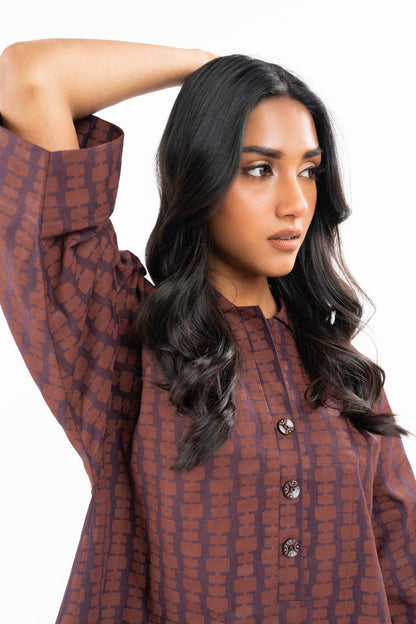 2 Pc Printed Khaddar Outfit