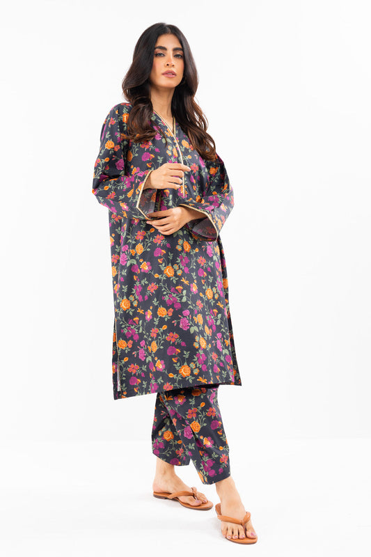 2 Pc Printed Cambric Outfit