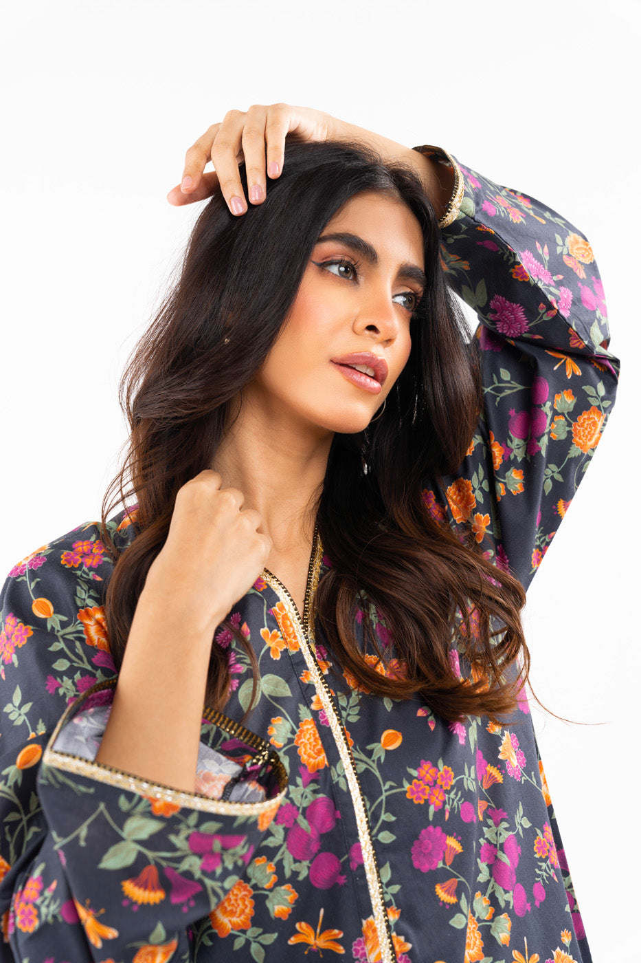 2 Pc Printed Cambric Outfit