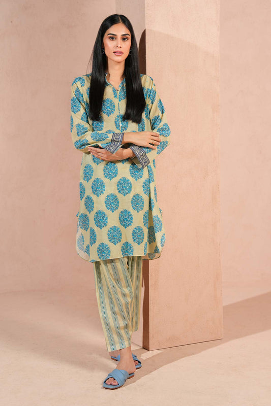 2 Pc Printed Lawn Outfit