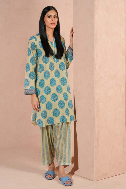 2 Pc Printed Lawn Outfit