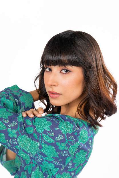 2 Pc Printed Cambric Outfit