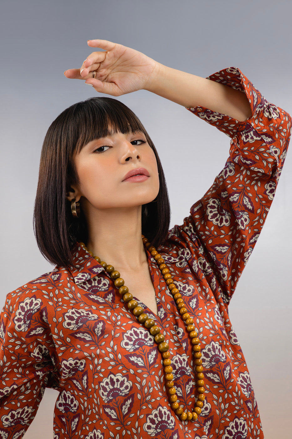 2 Pc Printed Lawn Outfit