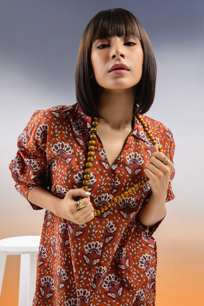 2 Pc Printed Lawn Outfit