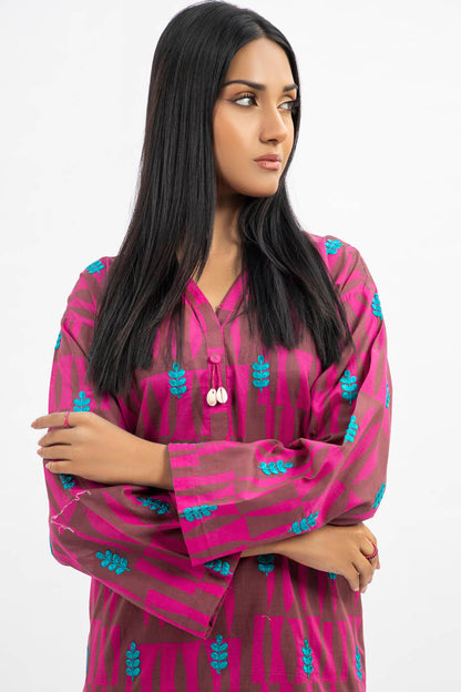 2 Pc Printed Cambric Outfit