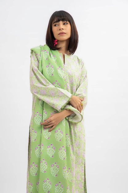 3 Pc Printed Cambric Outfit