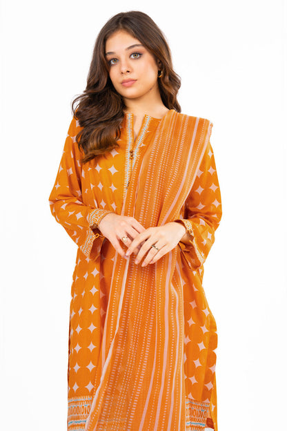 2 Pc Printed Lawn Outfit