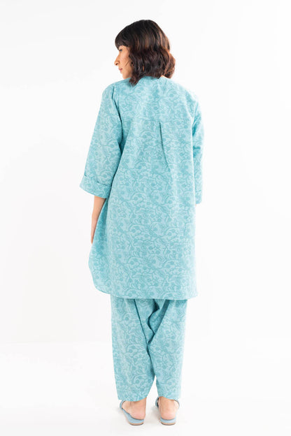 2 Pc Printed Khaddar Outfit