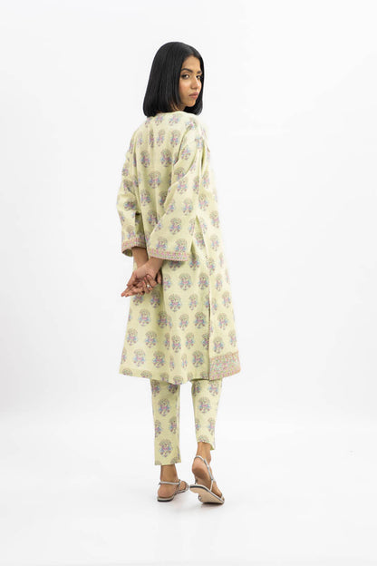 2 Pc Embroidered Khaddar Outfit