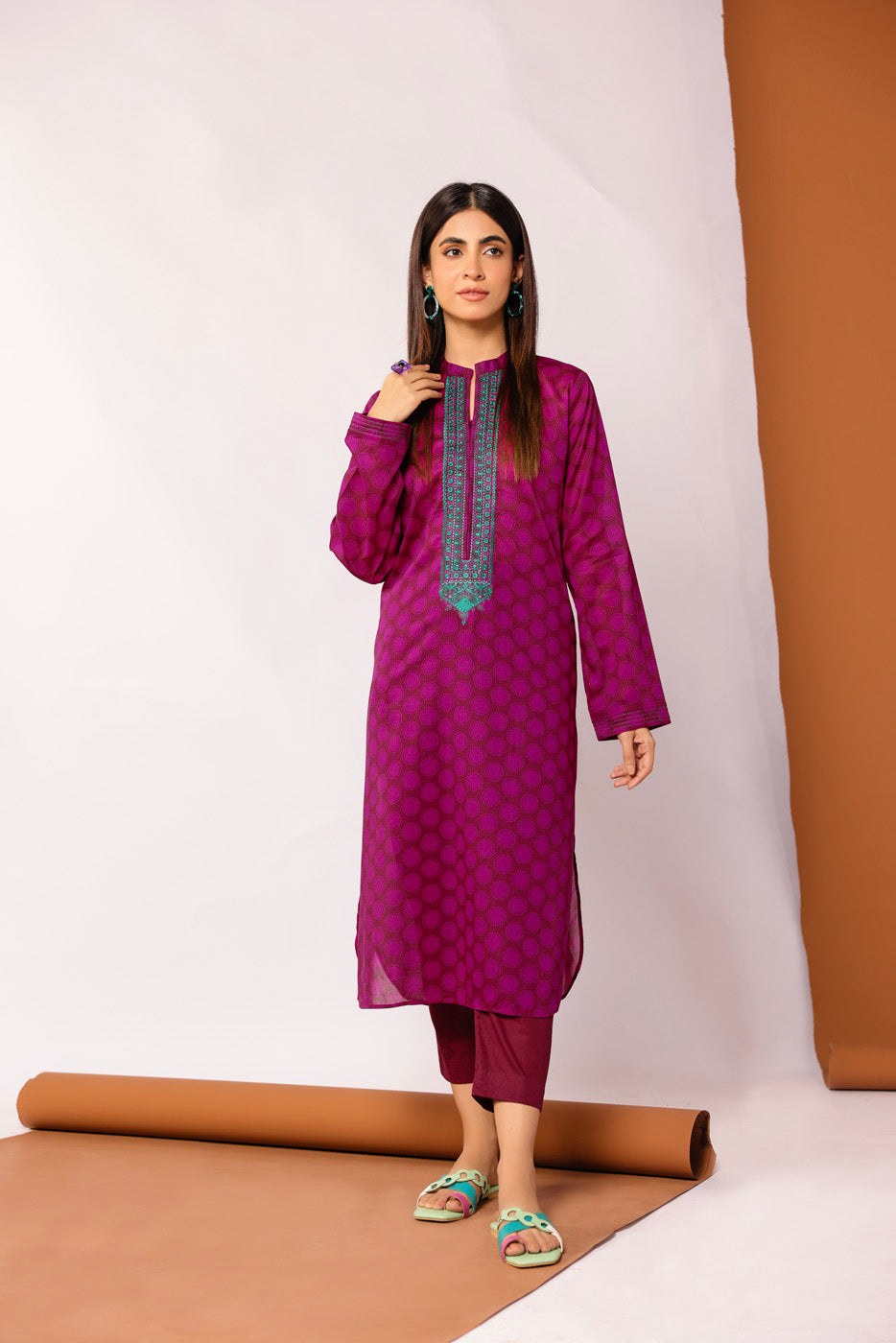 Printed Lawn Kurti