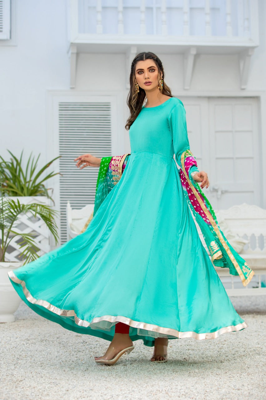 TRENDY ROBE TURQUOISE