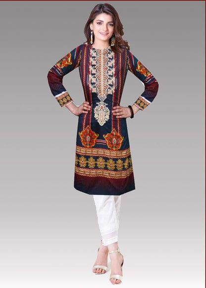 Adan's Libas - Cecilia - Digital Embroidered Lawn (Unstitch)