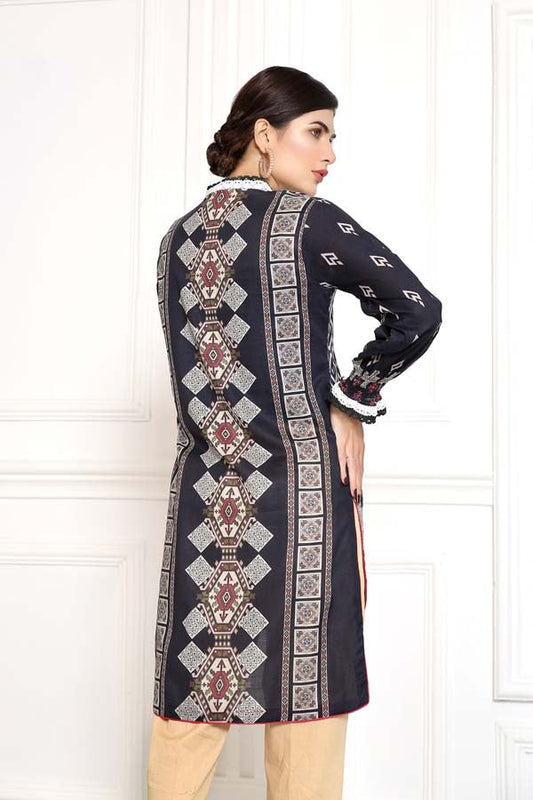 Adan's Libas - Concord - Digital Printed Lawn Shirt (Unstitch)