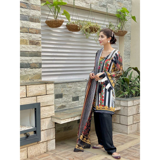 Chilgozay - Must Have 3 Pcs Mid Season Dress (CC-138)