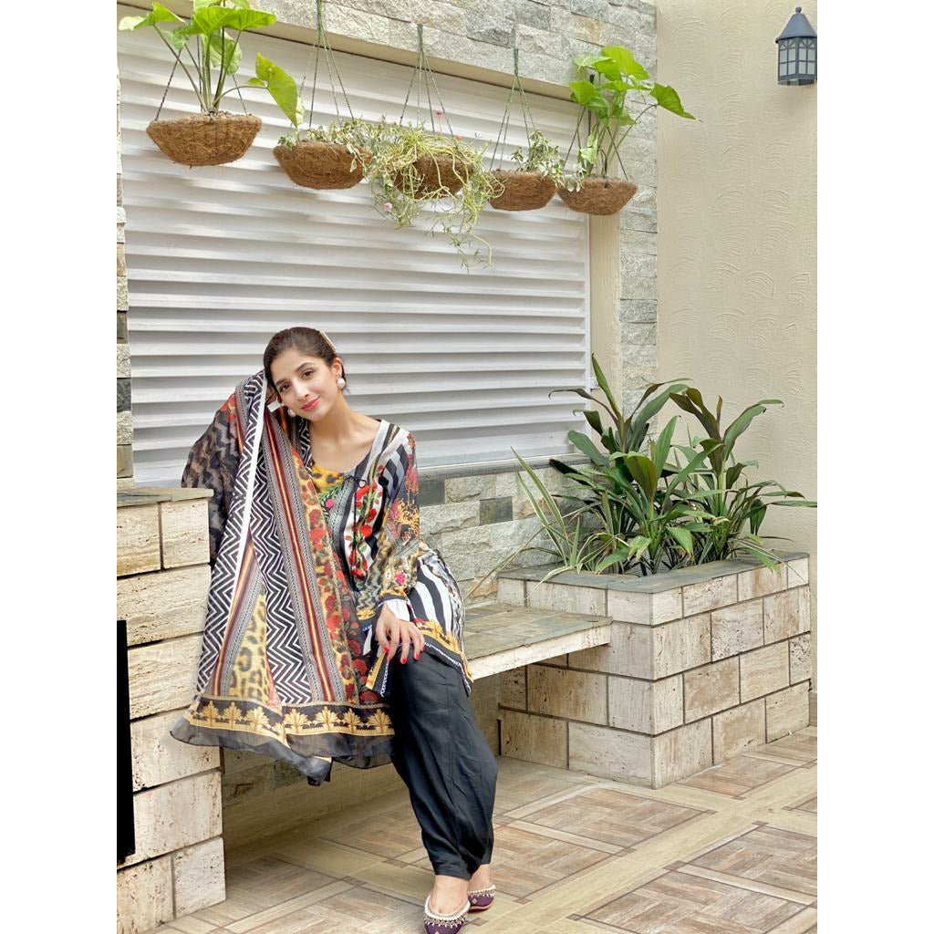 Chilgozay - Must Have 3 Pcs Mid Season Dress (CC-138)