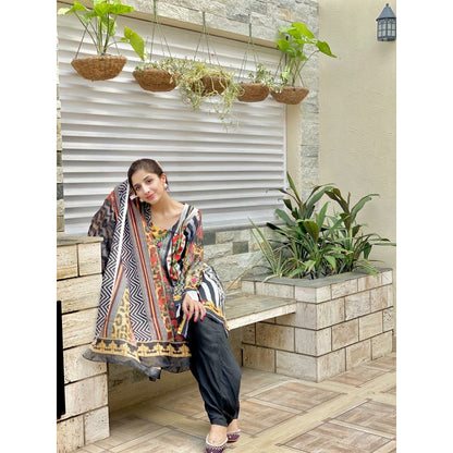 Chilgozay - Must Have 3 Pcs Mid Season Dress (CC-138)