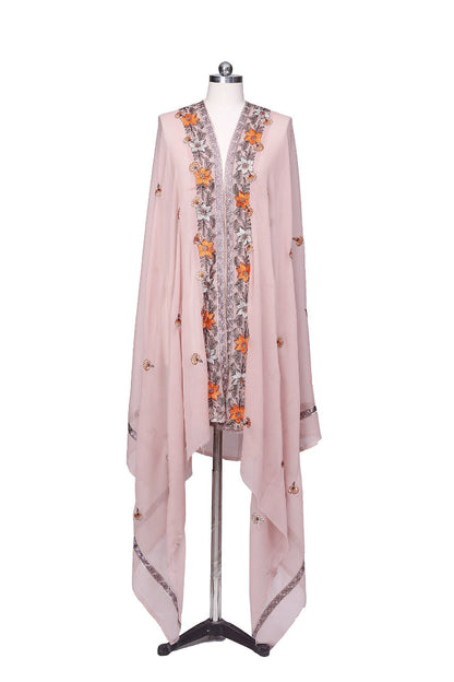 Adan's Libas - Embroidered Chiffon Dupatta