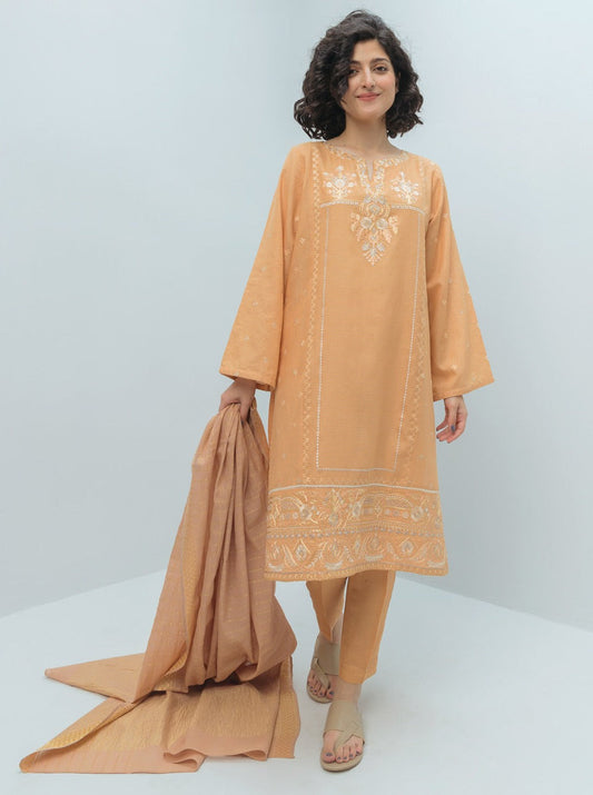 Beechtree - 2 PIECE EMBROIDERED KARANDI SUIT (LUXURY PRET)